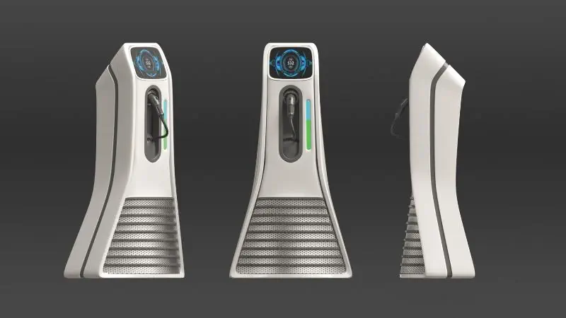 industrial design of the refueling column appearance