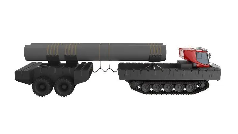 släpfrigöring för terrängfordon med spatial position control system