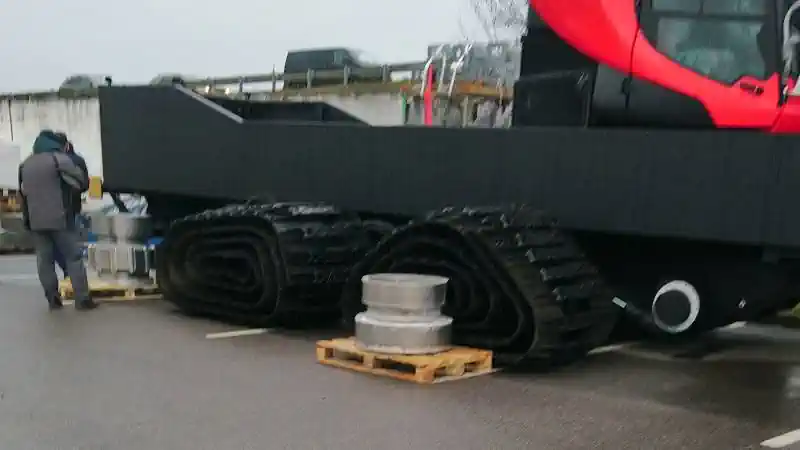 manufacture and installation of new wheels for testing the all-terrain vehicle